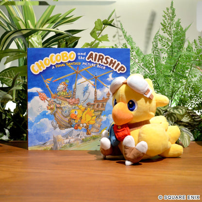 FINAL FANTASY Plush CHOCOBO (Chocobo and the AIRSHIP Ver.)