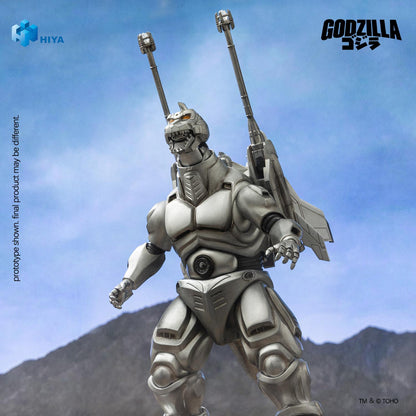 HIYA Exquisite Basic Series None Scale 8.3 Inch Godzilla vs. Mechagodzilla 1993 Super Mechagodzilla Action Figure