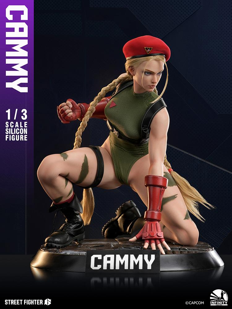 Infinity Studio Street Fighter 6 Cammy 1/3 Scale Silicone Action Figure [50% deposit required]
