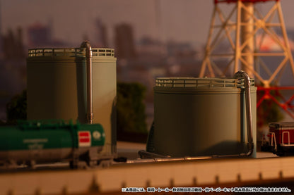 (Model Kits) 1/150 Scale Structure Kit "Storage Tanks" (Rerun)