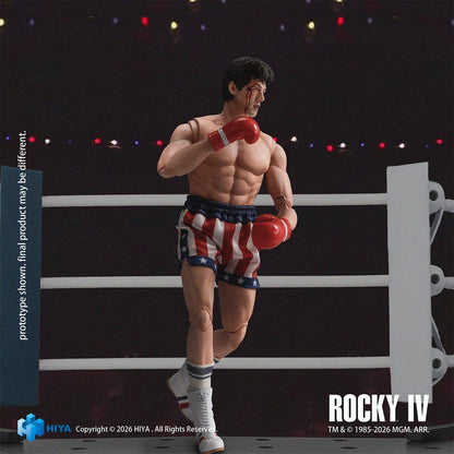 HIYA Exquisite Super Series 1/12 Scale 6.3 Inch Rocky IV Rocky Boxer Version Action Figure