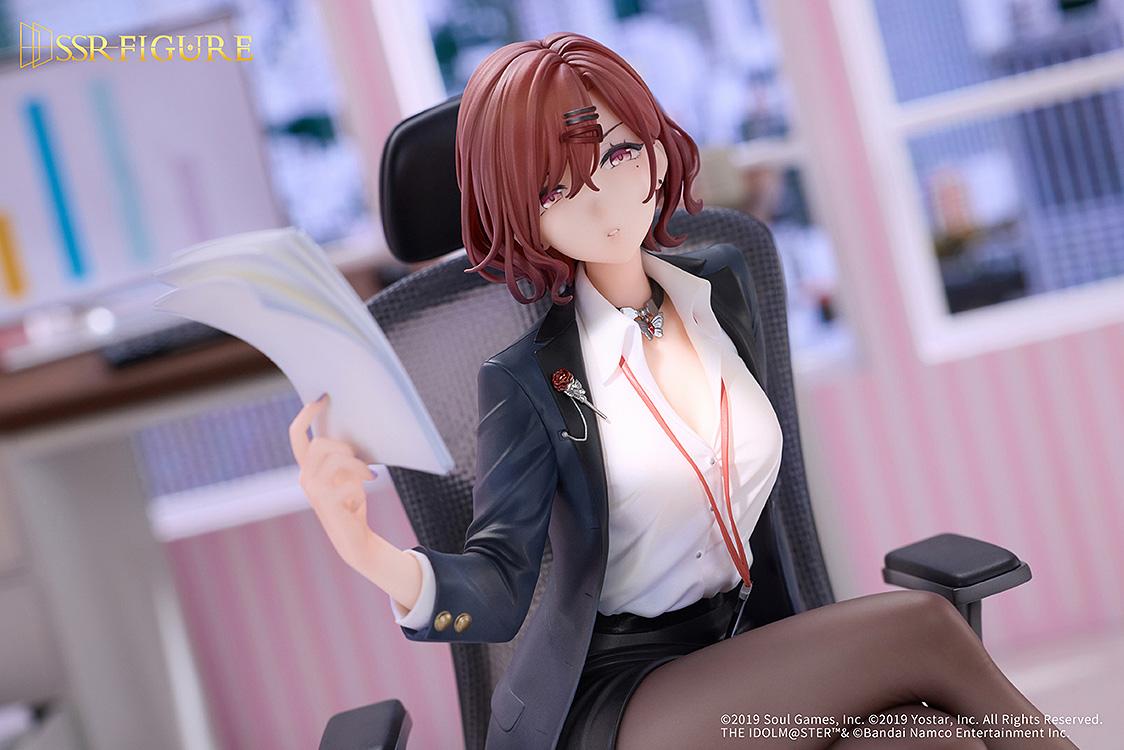 SSR FIGURE THE IDOLM@STER SHINY COLORS x Mahjong Soul Madoka Higuchi Effortless Work Ver. 1/7 Scale Figure
