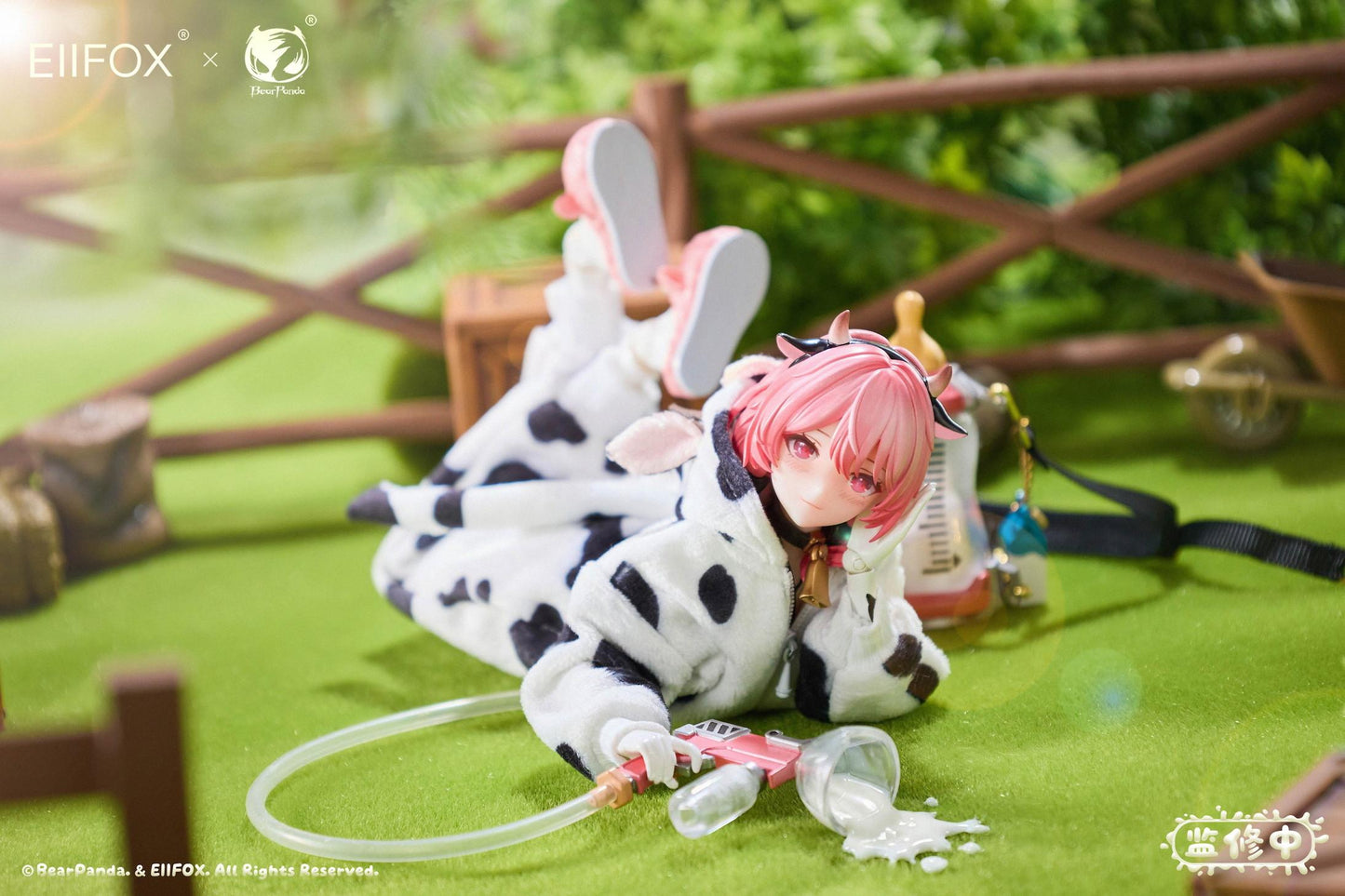 Eiifox & BearPanda Nyuugyuu MOMO 1/8 Complete Model Action Figure