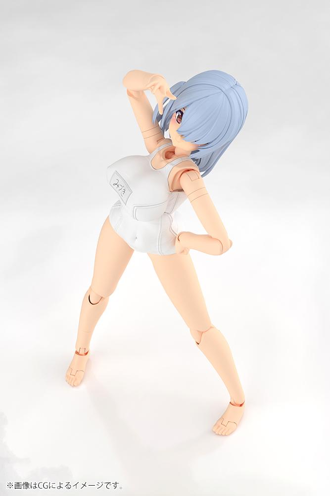 (Model Kits) FRAME ARMS GIRL MIZUKI School Swimsuits White Ver.
