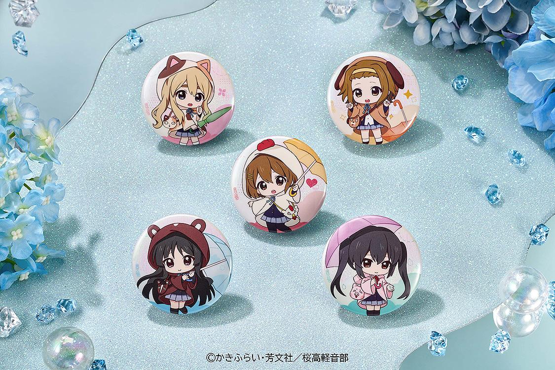 (Blind Box) K-ON! Fluffy Rain Series Collectible Pinback Button