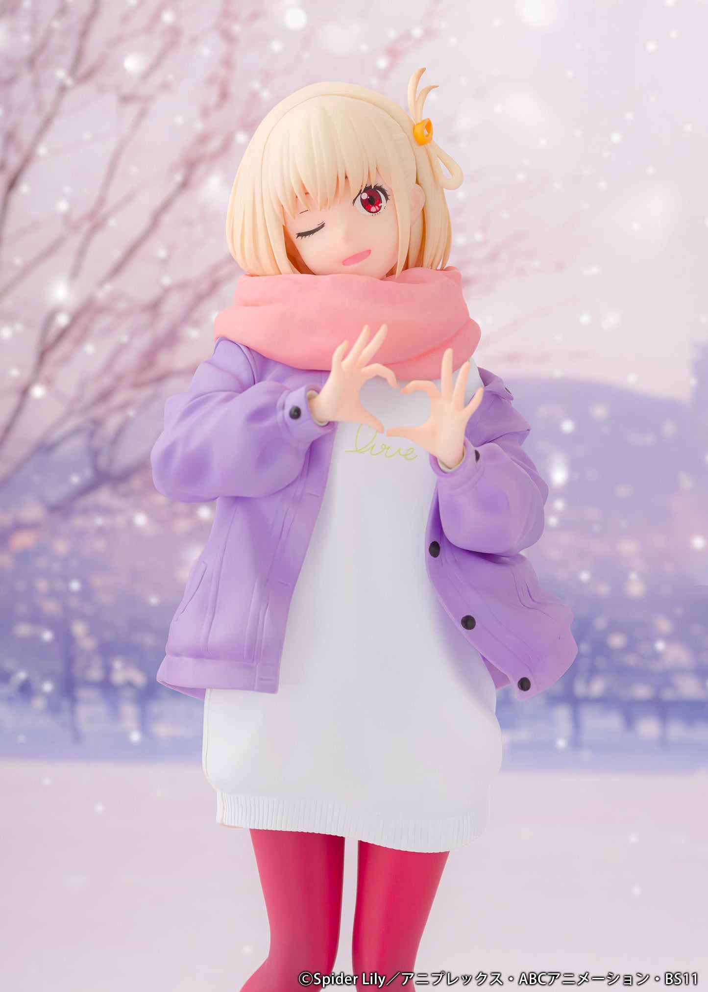 Lycoris Recoil 1/7 Scale Figure Chisato Nishikigi Winter ver.