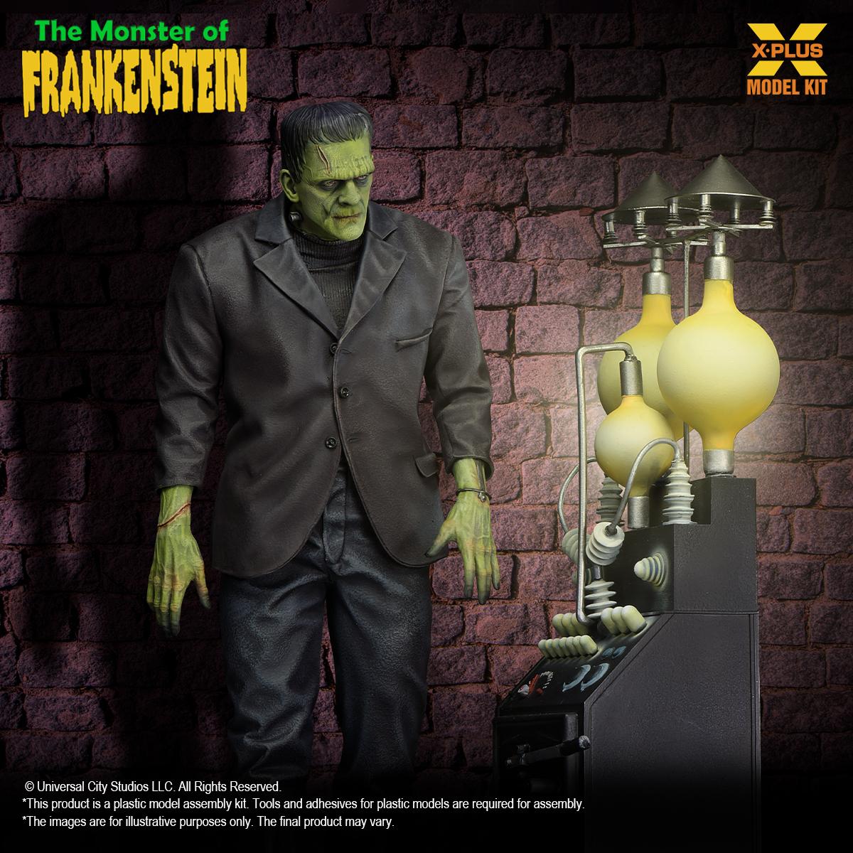 1/8 Scale The Monster of Frankenstein Plastic Model Kit