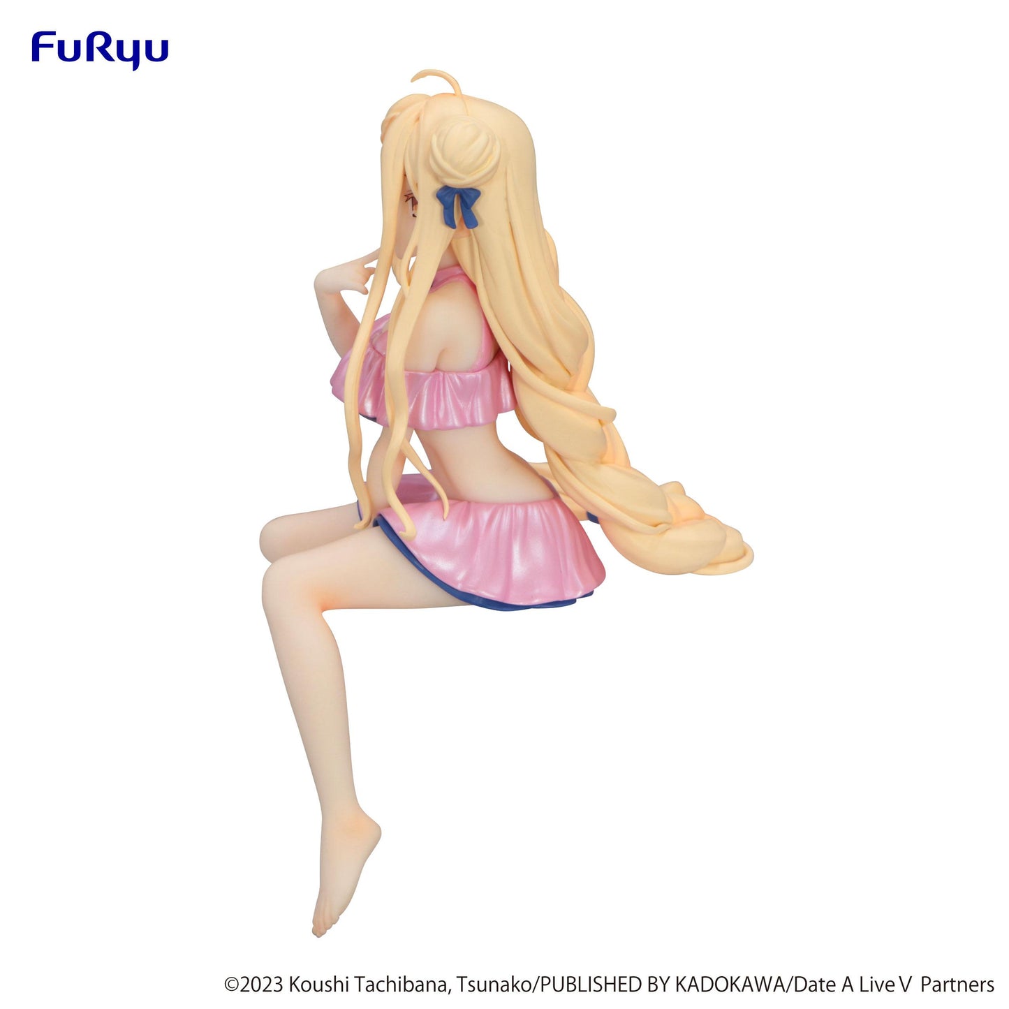 Date A LiveⅤ Noodle Stopper Figure -Mukuro Hoshimiya Swimsuit Pastel Pink Color ver.-