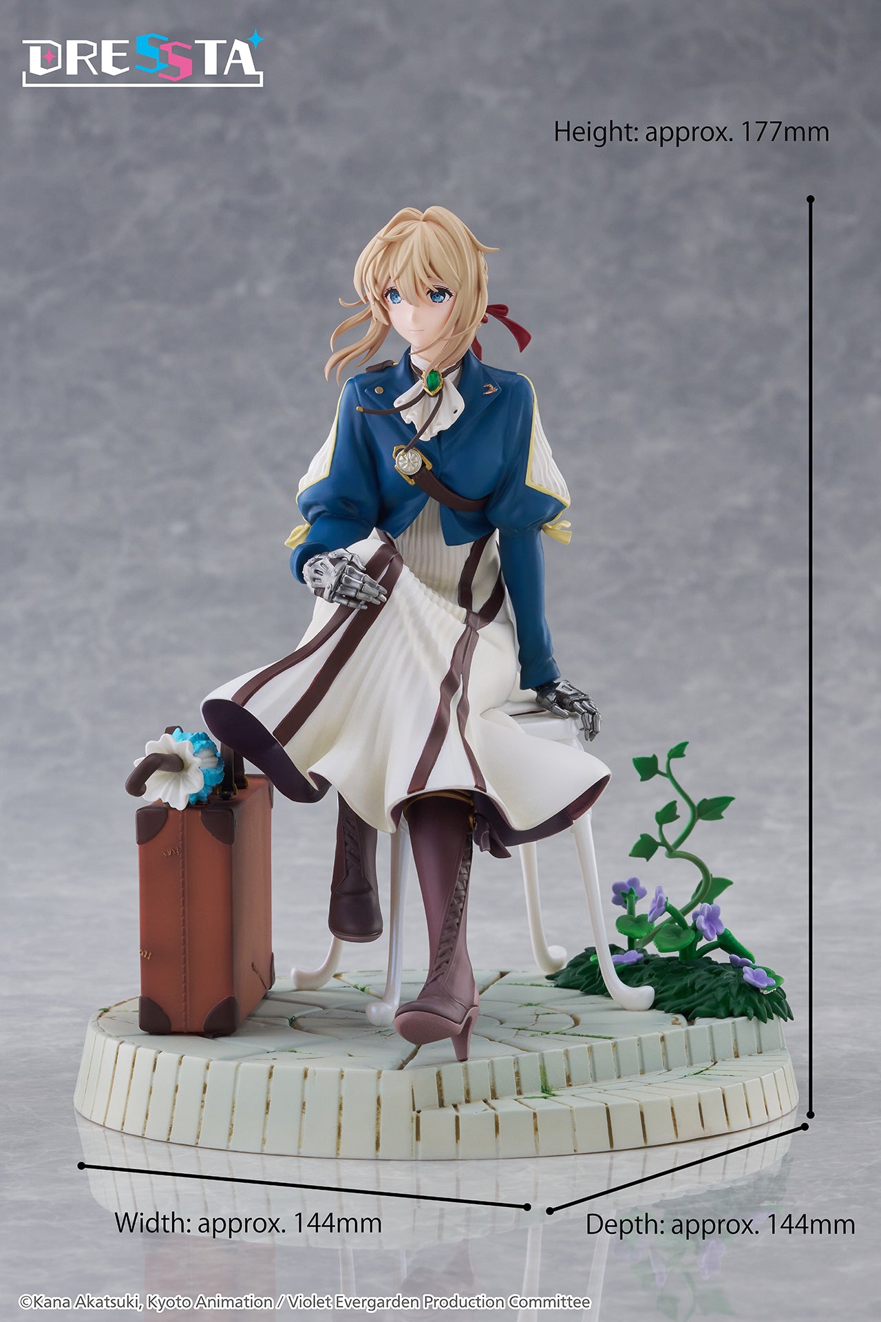 Violet Evergarden DRESSTA Statue Figure - Violet Evergarden