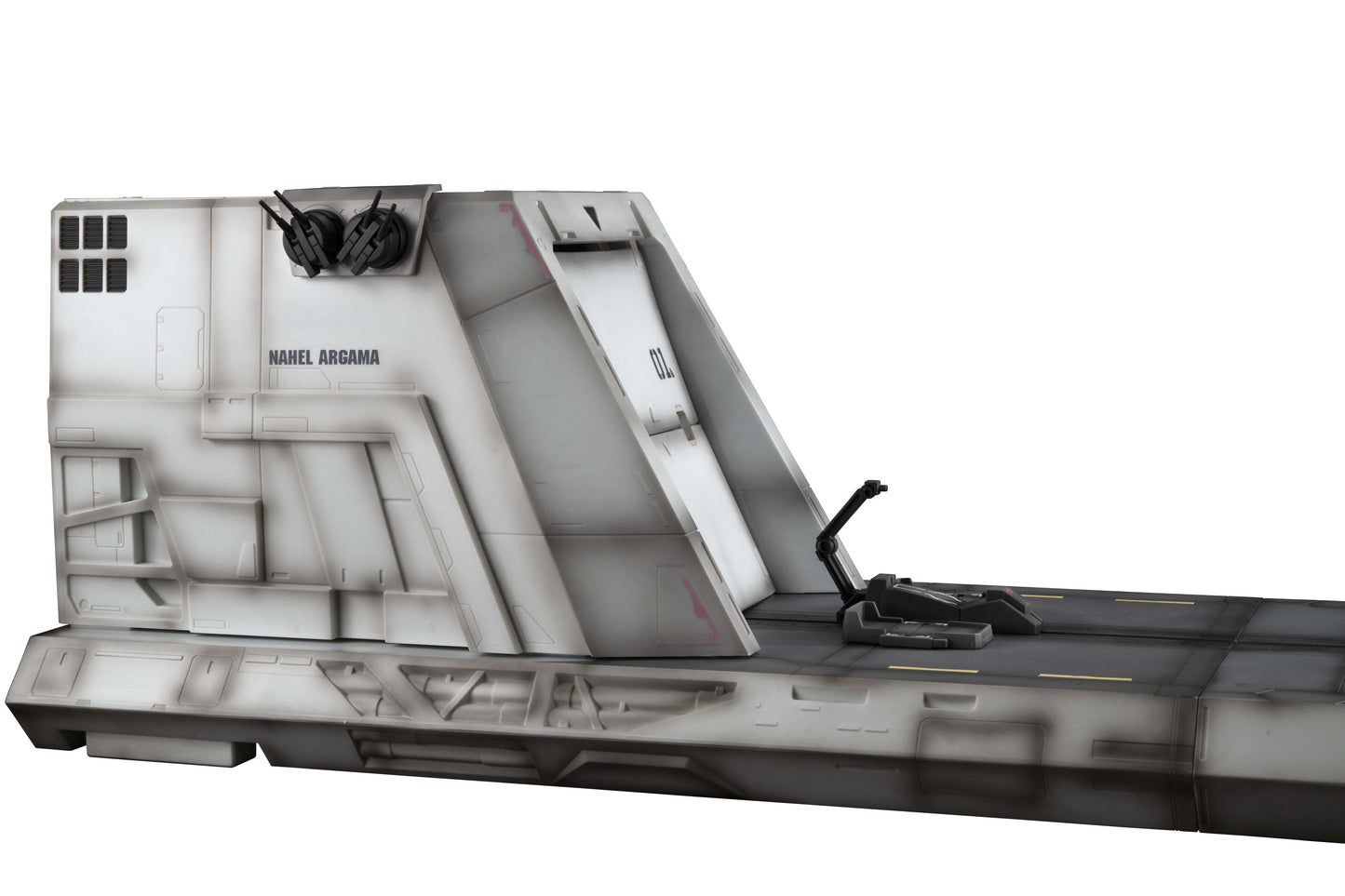 Realistic Model Series: MOBILE SUIT GUNDAM UNICORN (1/144 HG series) Nahel Argama catapult deck(UC ver.)