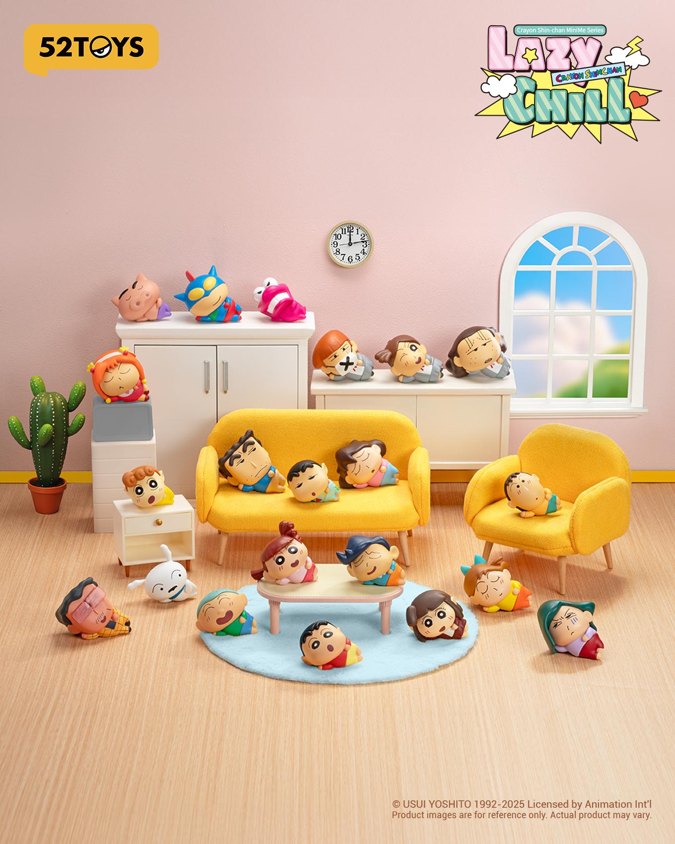 (Blind box) Crayon Shin-chan MiniMe Series-Lazy Chill