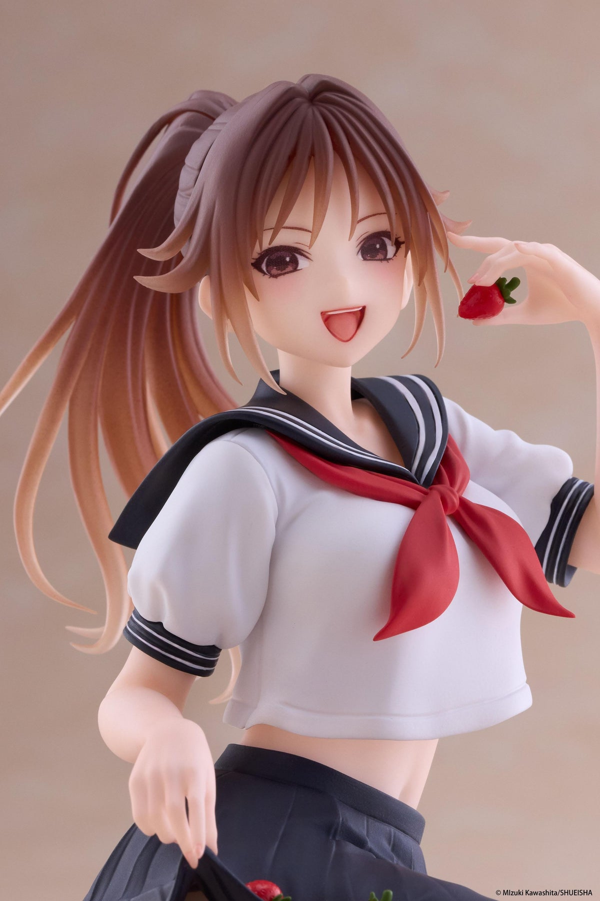 Strawberry 100% Desktop Cute Figure - Satsuki Kitaoji (School uniform Ver.)