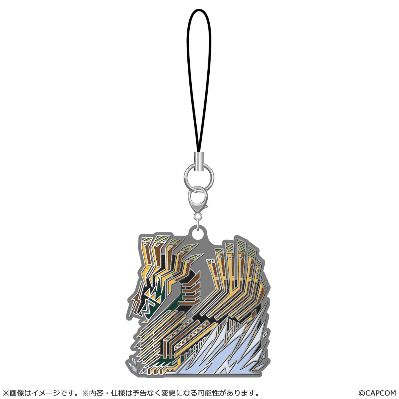 MONSTER HUNTER WILDS Monster Hunter Wilds Monster icon Metal Keychain