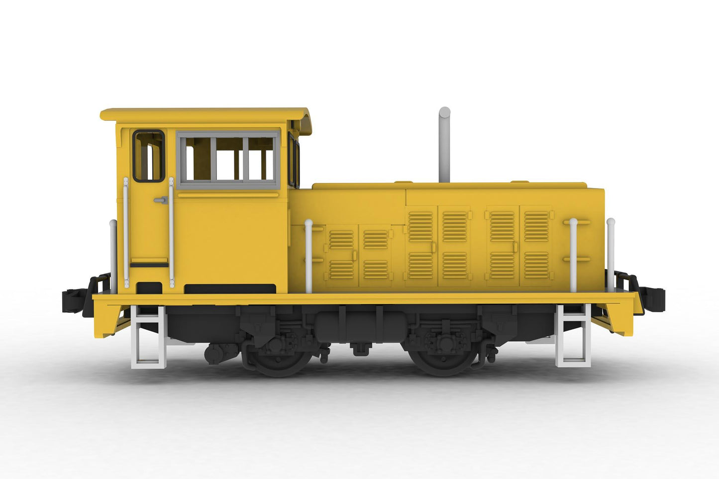 (Model Kits) Switcher(L-shaped Light Yellow color)