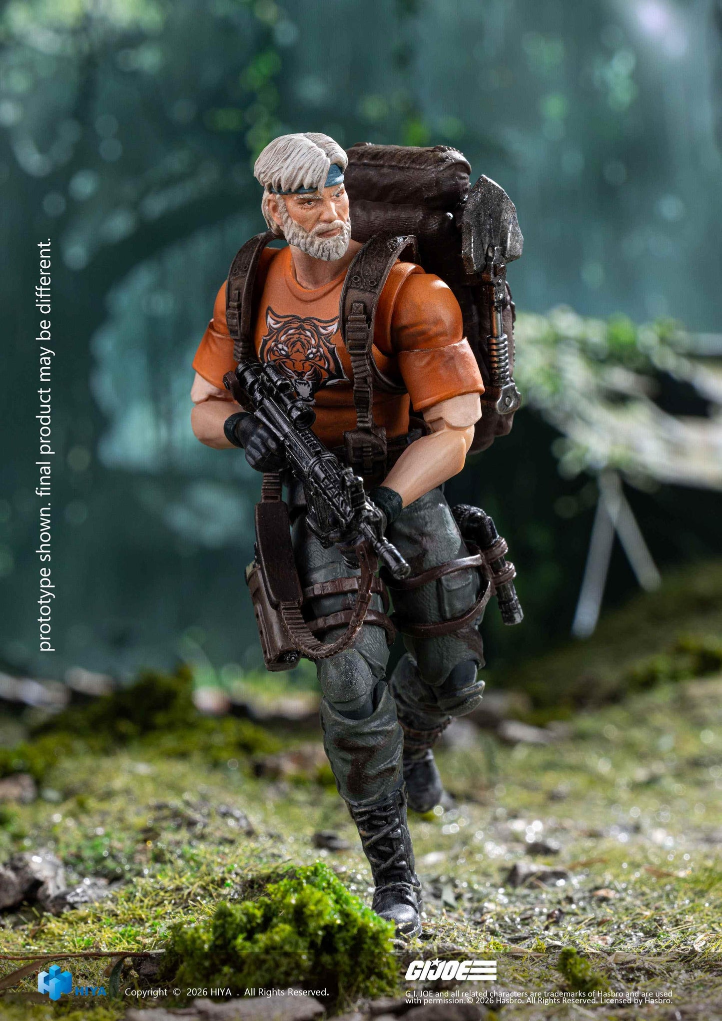 HIYA Exquisite Mini Series 1/18 Scale 4.3 Inch G.I.Joe Outback Tiger Force Version Action Figure