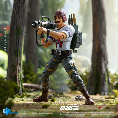 HIYA Exquisite Mini Series 1/18 Scale 4.3 Inch G.I.Joe BAZOOKA Tiger Force Version Action Figure