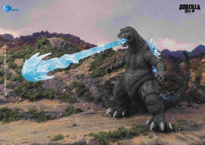 HIYA Exquisite Basic Series None Scale 7 Inch Original Classic Godzilla, Mothra and King Ghidorah: Giant Monsters All-Out Attack (2001) Heat Ray Godzilla Action Figure