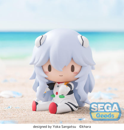 fuwa petit "EVANGELION: 3.0+1.0 Thrice Upon a Time" Chibi Figure "Rei" Long Hair