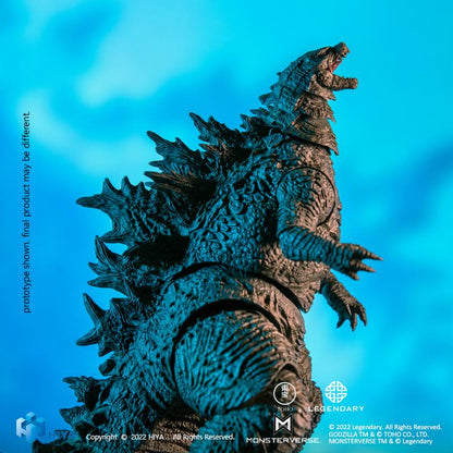 HIYA Exquisite Basic Series None Scale 7 Inch GODZILLA VS KONG Godzilla Action Figure