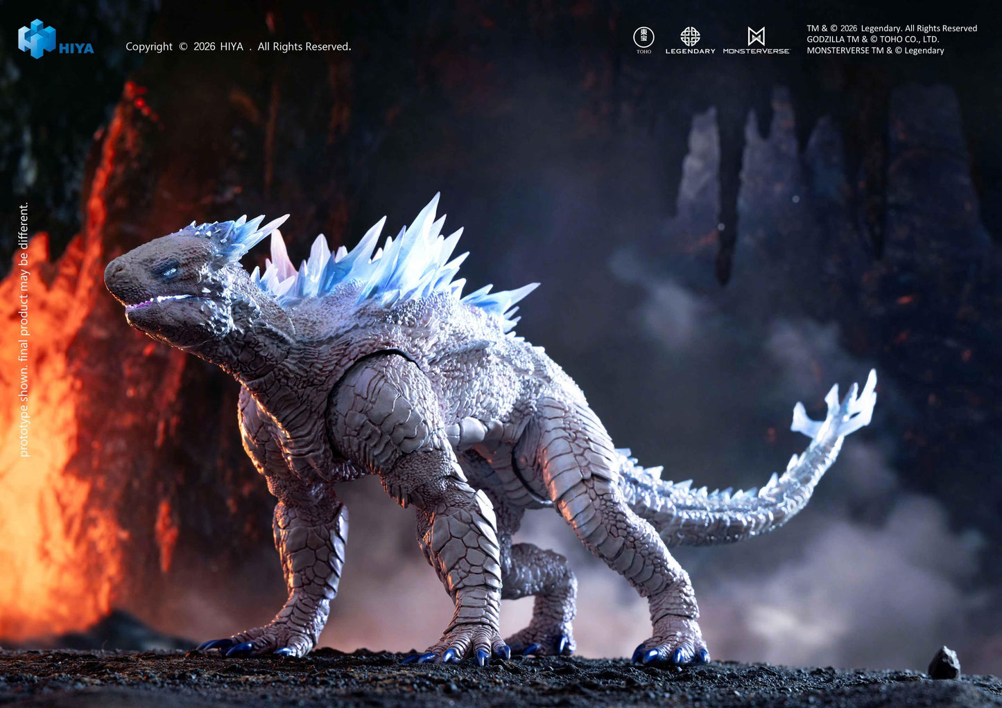 HIYA Exquisite Basic + Series None Scale 6.7 Inch Godzilla x Kong The New Empire Frost Bite Blast Shimo Action Figure