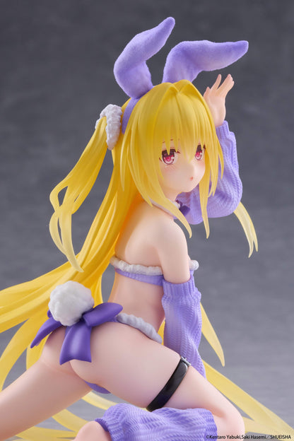 To Love-Ru Darkness MOFLOCK Figure - Golden Darkness (Fluffy Bunny Ver.)