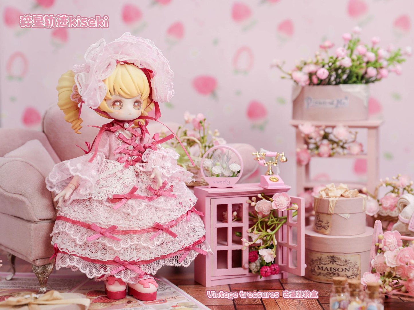 Vintage treasures - Antique Gift Box (8 figures set)