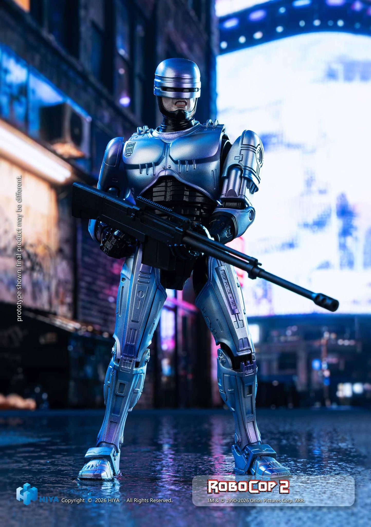 HIYA Exquisite Super Series 1/12 Scale 6.5 Inch RoboCop 2 RoboCop Action Figure