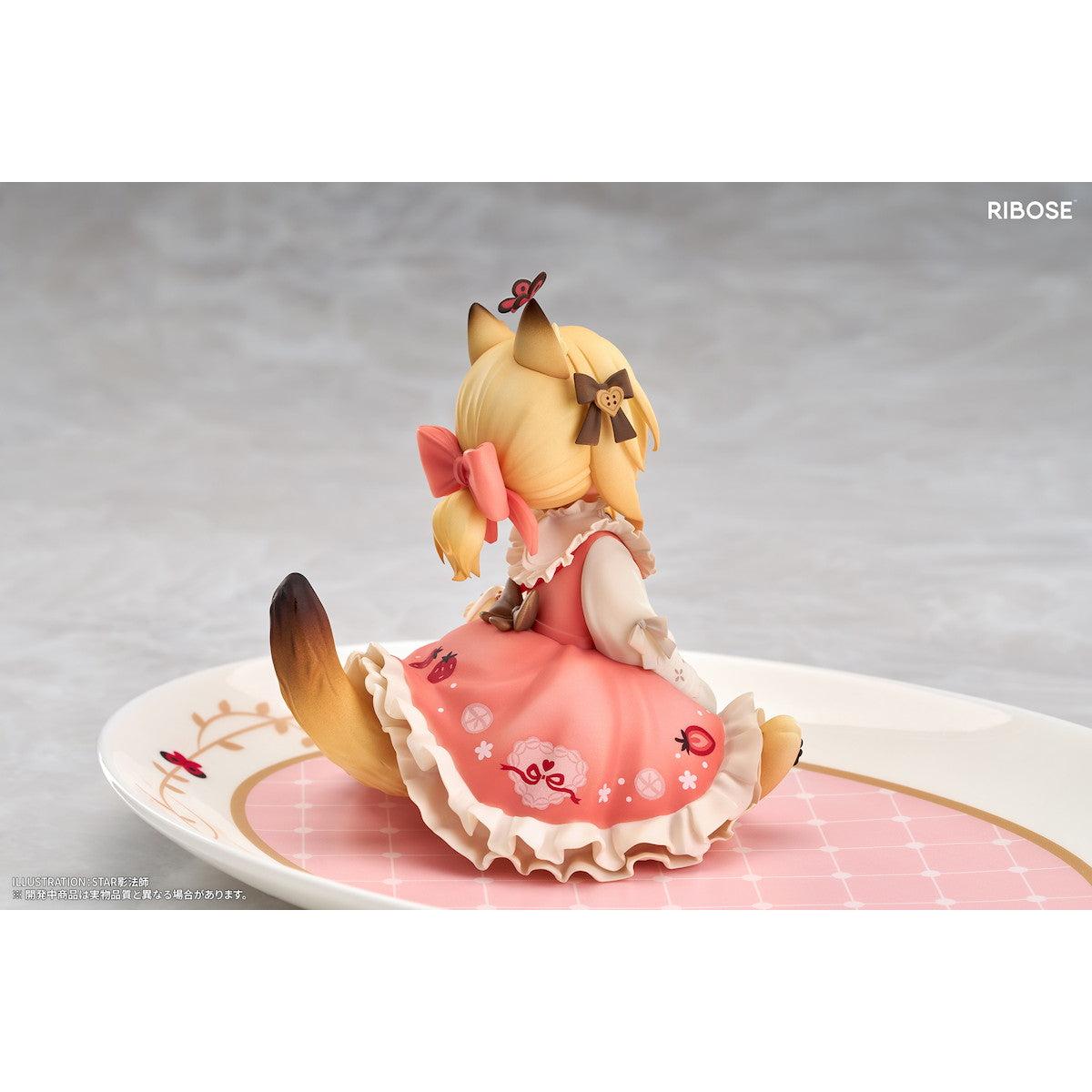 DLC Series Tea Time Cats Orange Cat Non Scale Figure
