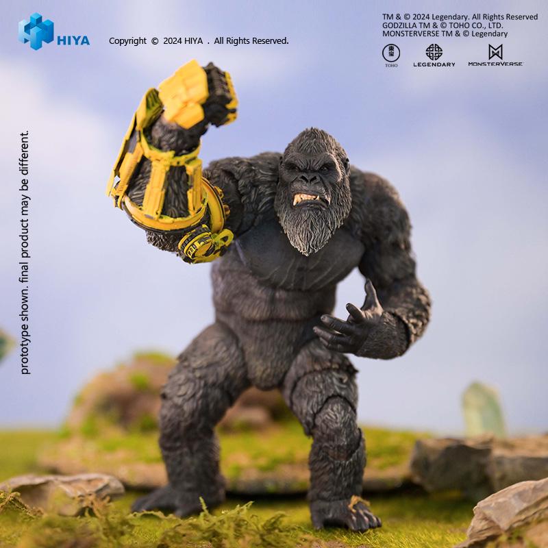 HIYA Exquisite Basic Series None Scale 6 Inch Godzilla x Kong The New Empire Kong B.E.A.S.T. Glove Ver. Action Figure