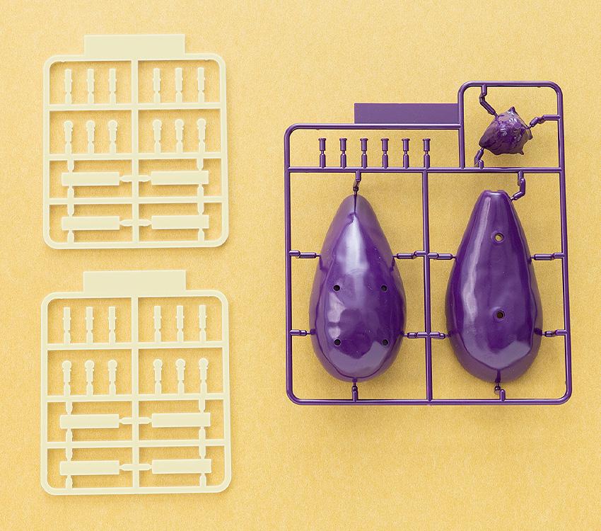 (Model Kits) Shoryo Uma Plastic Model Cucumber & Eggplant (Rerun)