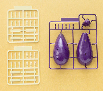 (Model Kits) Shoryo Uma Plastic Model Cucumber & Eggplant (Rerun)