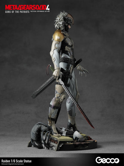 METAL GEAR SOLID 4 GUNS OF THE PATRIOTS, Raiden 1/6 Scale Statue
