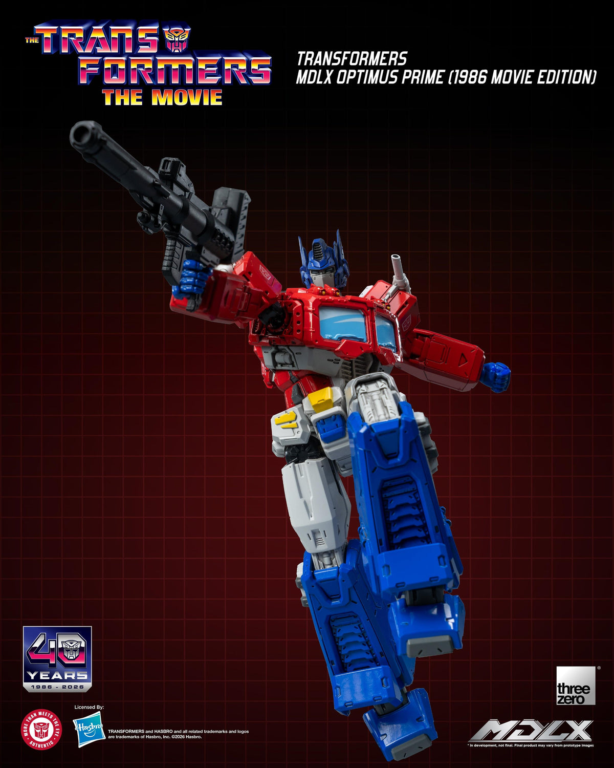 Transformers MDLX Optimus Prime (1986 Movie Edition)