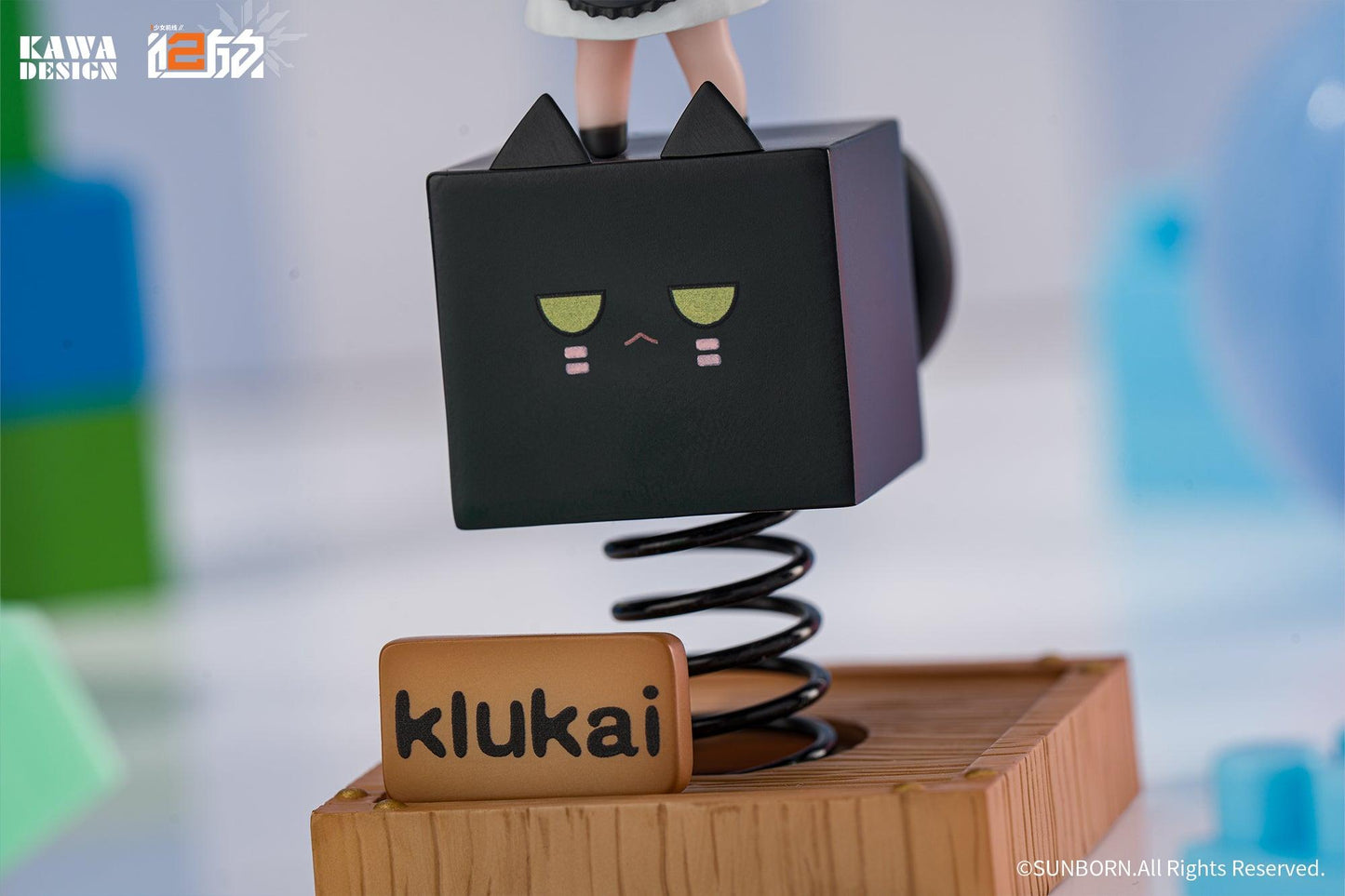 Girls' Frontline 2: Exilium Black Cat Klukai Spring Figure Non Scale Figure