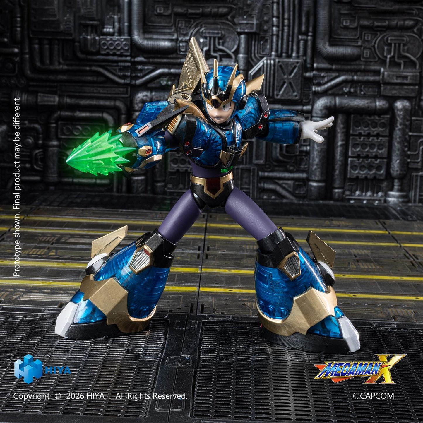 HIYA Exquisite Basic Series None Scale 6.1 Inch Mega Man X series X Ultimate Armor Version Action Figure