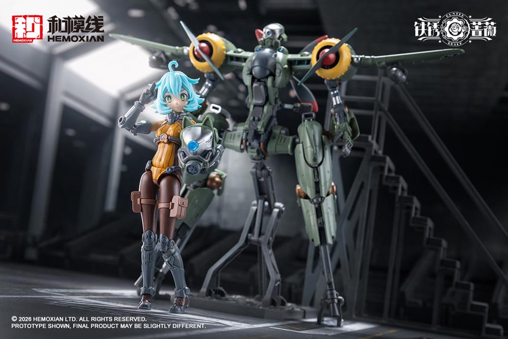 (Model Kits) RUSTED BRIER Rhande Koskinen&RTP-10A cutting edge V-HS Tactical Fighter