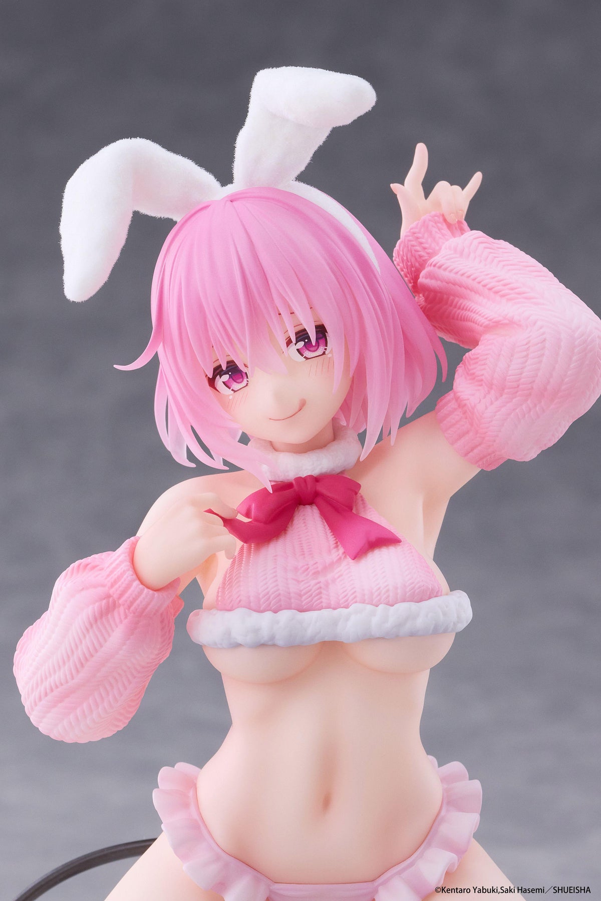 To Love-Ru Darkness MOFLOCK Figure - Momo (Fluffy Bunny Ver.)