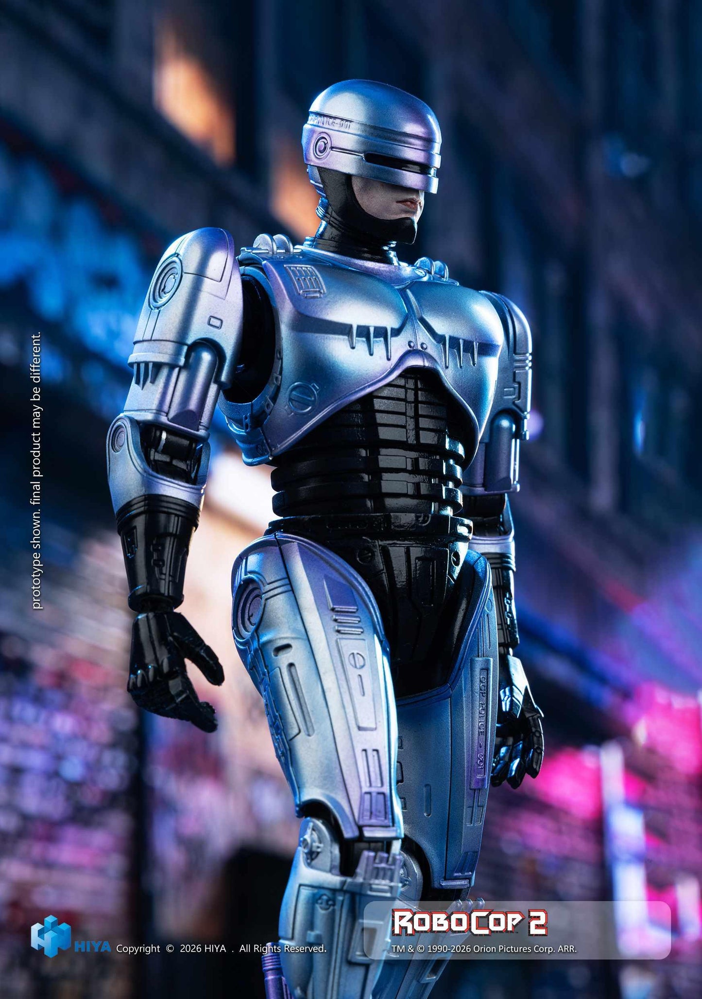 HIYA Exquisite Super Series 1/12 Scale 6.5 Inch RoboCop 2 RoboCop Action Figure