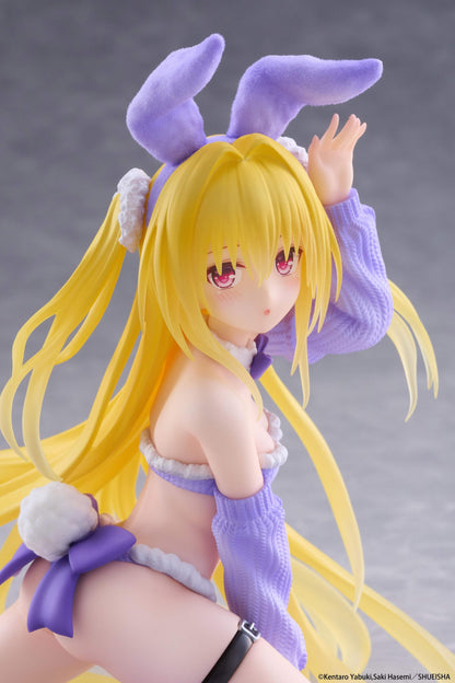 To Love-Ru Darkness MOFLOCK Figure - Golden Darkness (Fluffy Bunny Ver.)