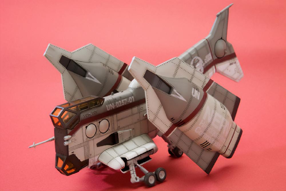 (Model Kits) Evangelion: New Theatrical Edition Vertical Take-off and Landing Aircraft YAGR-N101 (rerun)