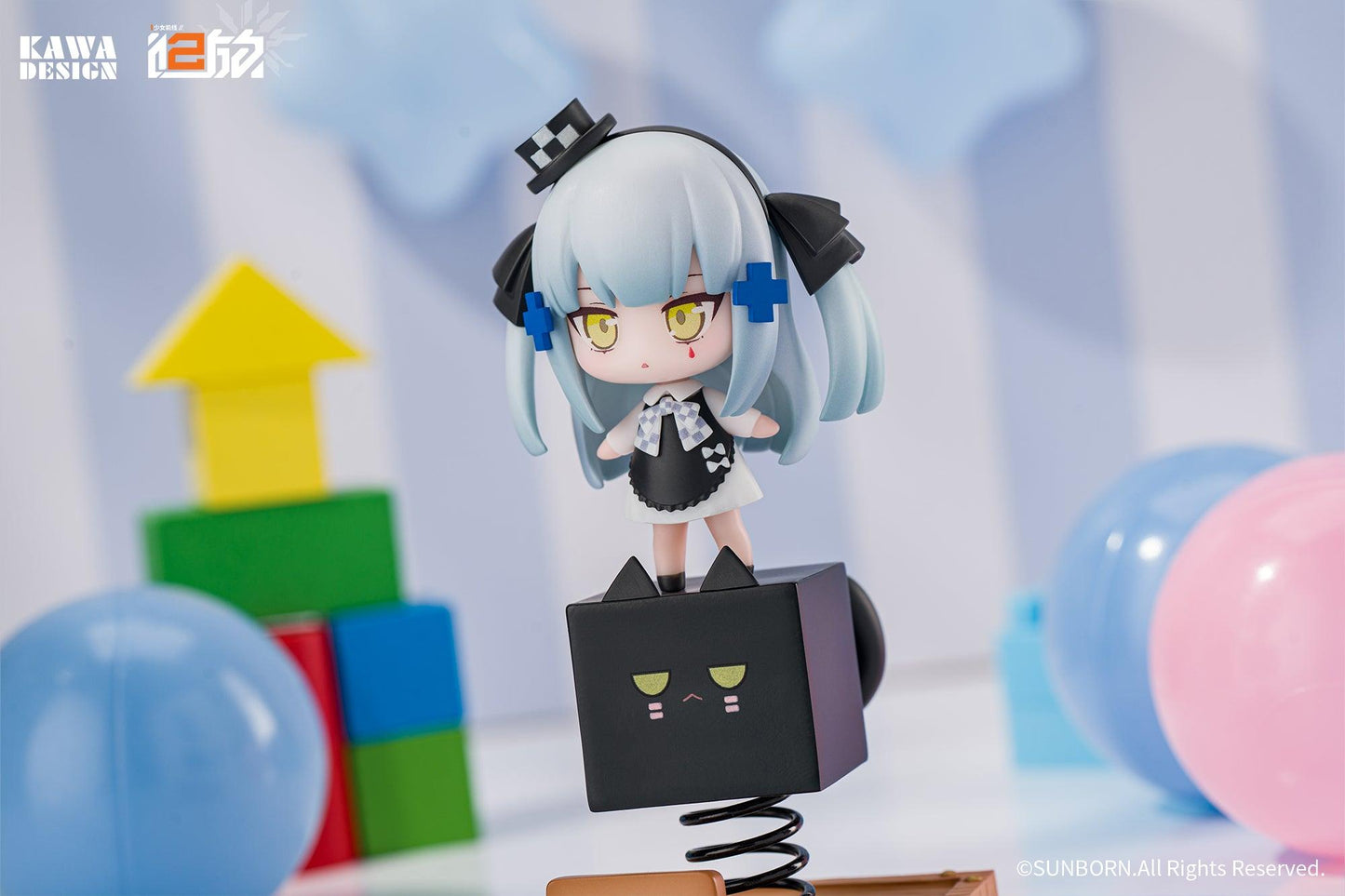 Girls' Frontline 2: Exilium Black Cat Klukai Spring Figure Non Scale Figure