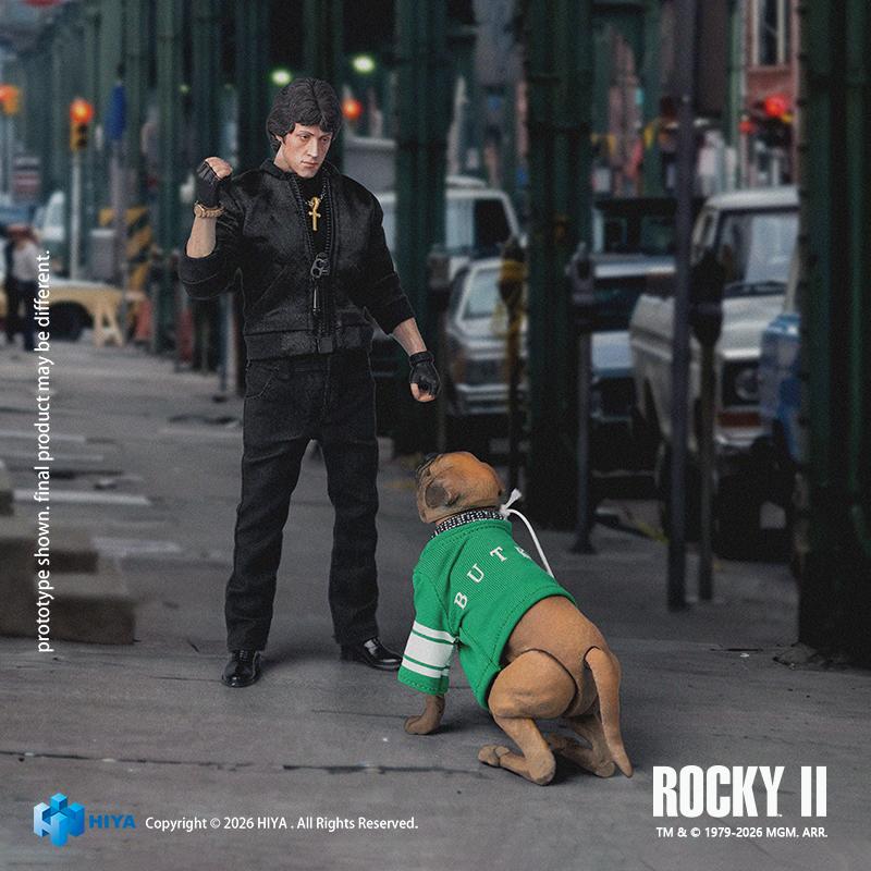 HIYA Exquisite Super Series 1/12 Scale 6 Inch Rocky II Rocky Action Figure