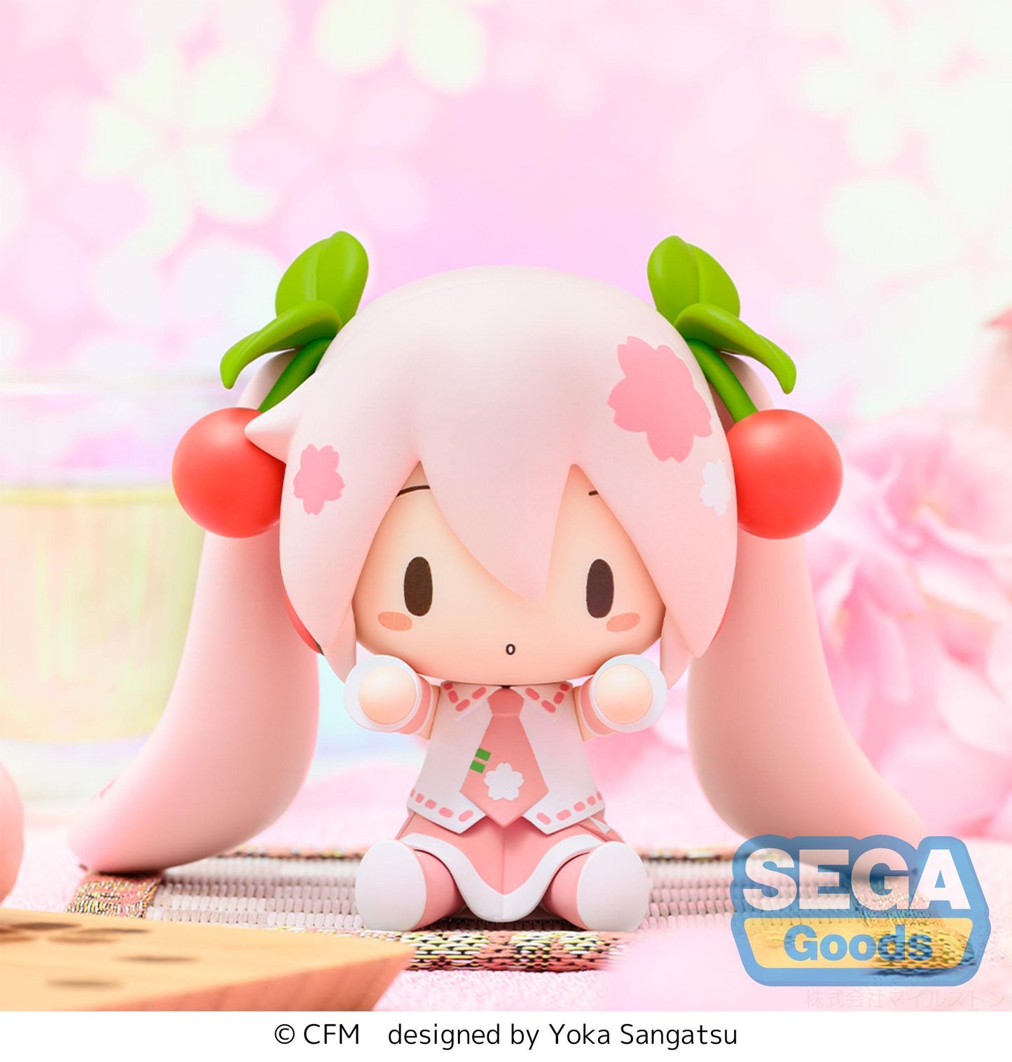 Sakura Miku: 1 fuwa petit Hatsune Miku Series Chibi Figure Sakura Miku