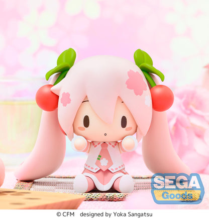 Sakura Miku: 1 fuwa petit Hatsune Miku Series Chibi Figure Sakura Miku