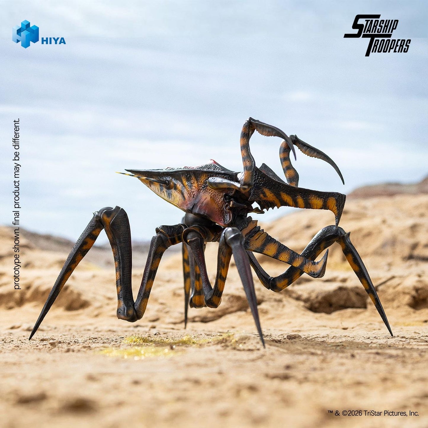 HIYA Exquisite Basic Series None Scale 5.3 Inch Starship Troopers Warrior Bug Action Figure