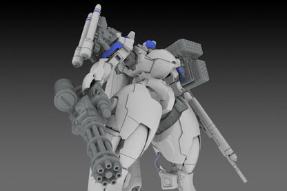 (Model Kits) POWERDoLLS X-4+(PD-802) WEAPON SET3(Shoulder Parts For Mounting Weapons&DRu35 MLC&M7A Gatling Gun) (Rerun)