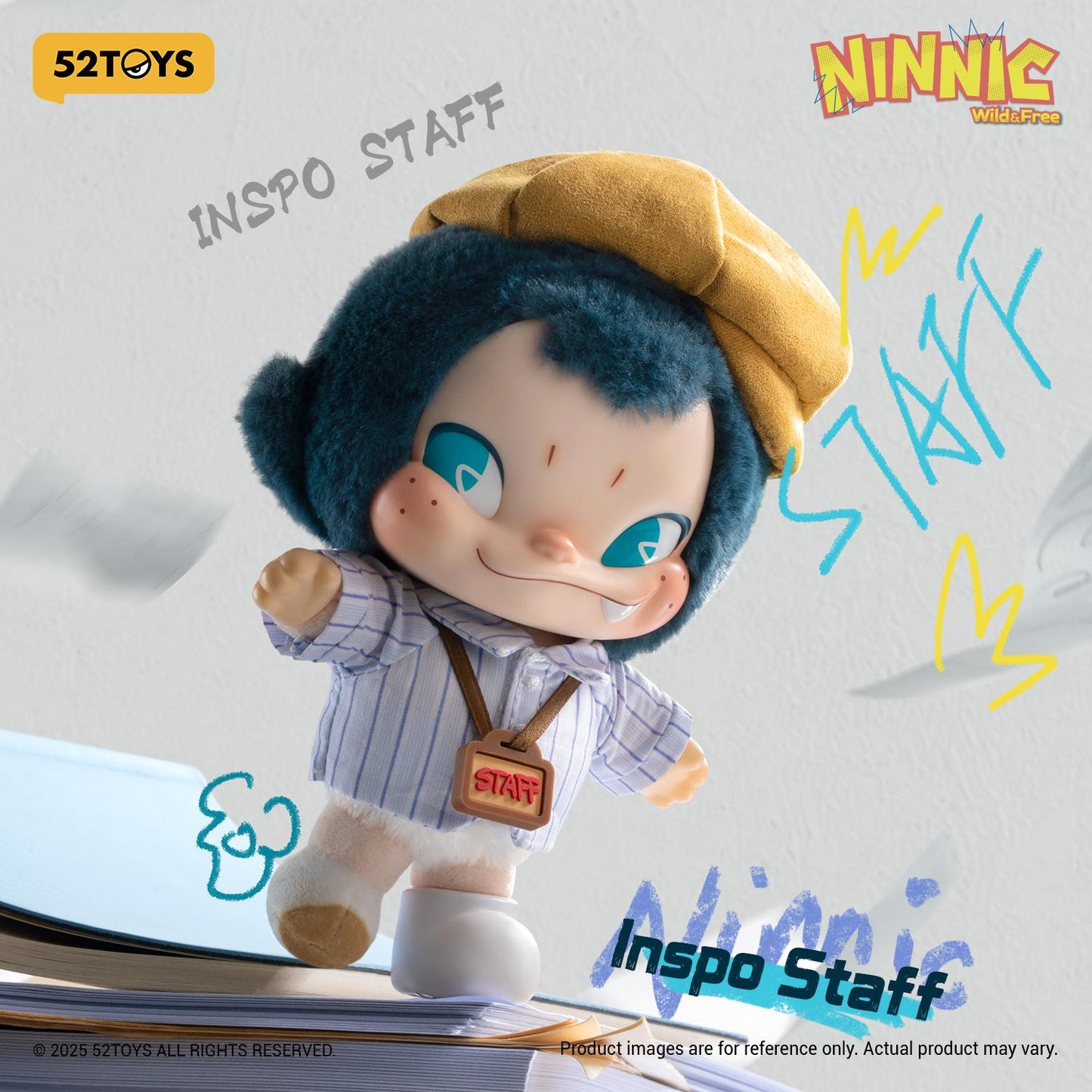 (Blind box) NINNIC – Wild & Free Plush Keychain Blind Box