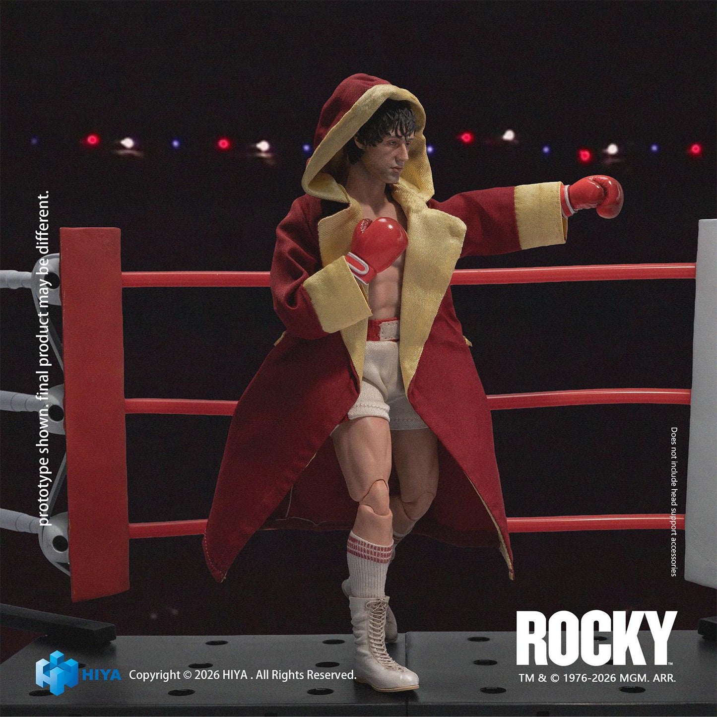 HIYA Exquisite Super Series 1/12 Scale 6 Inch Rocky I Rocky Action Figure