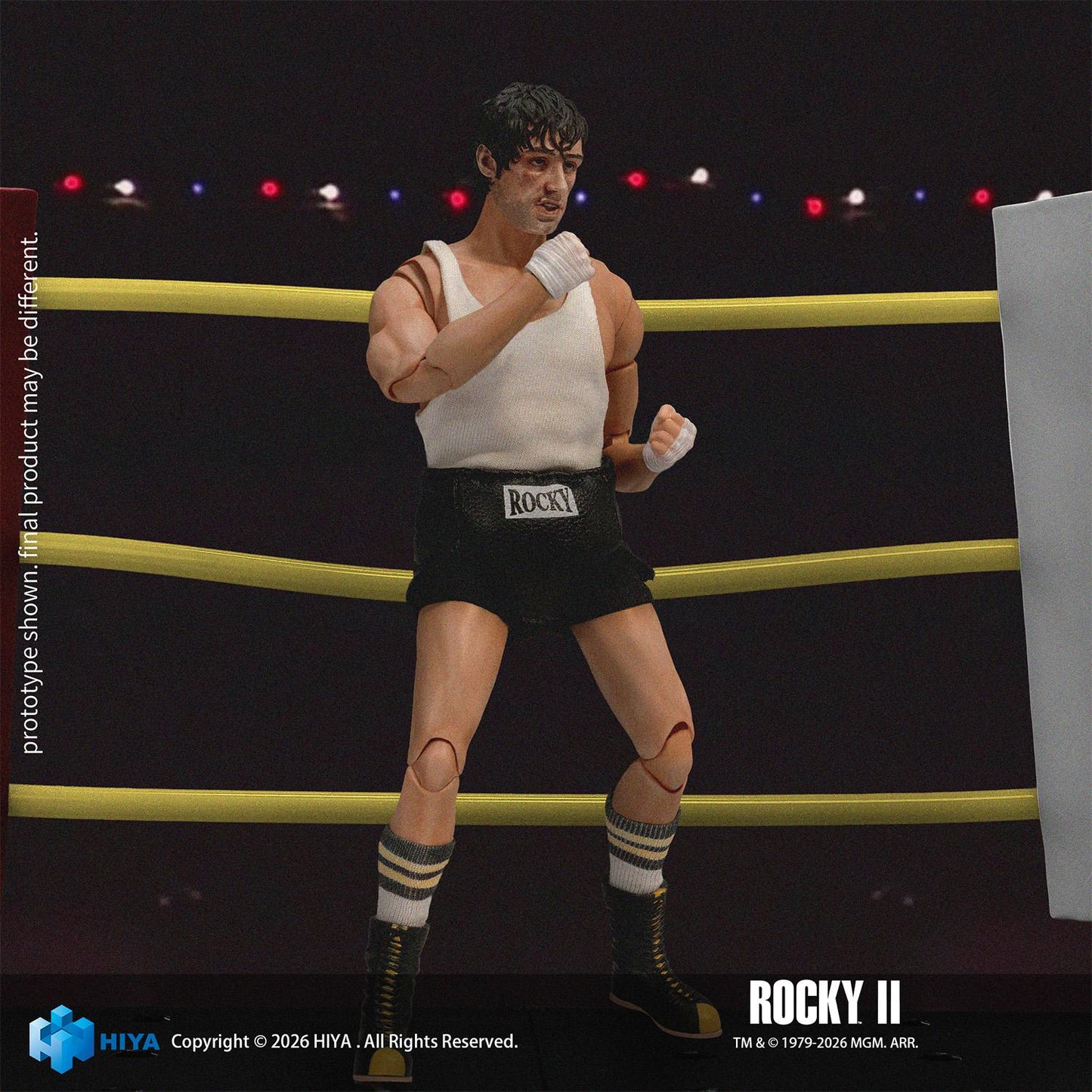 HIYA Exquisite Super Series 1/12 Scale 6.3 Inch Rocky II Rocky Boxer Version Action Figure