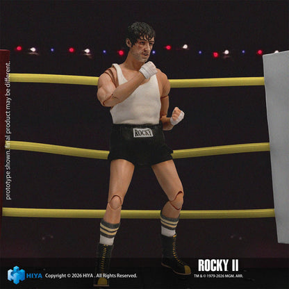 HIYA Exquisite Super Series 1/12 Scale 6.3 Inch Rocky II Rocky Boxer Version Action Figure